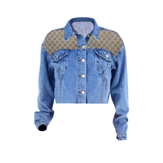 Custom Women's Denim Jacket #201