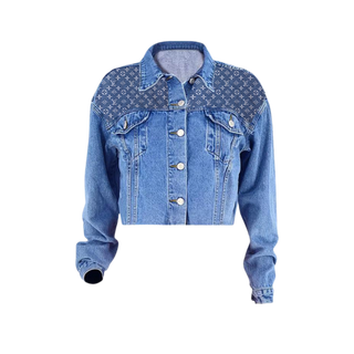 Custom Women's Denim Jacket #202