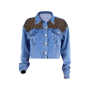 Custom Women's Denim Jacket #207